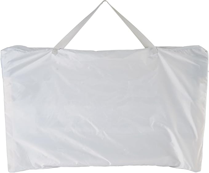 Venice Child California Dreaming Bedside Crib Bassinet w/Travel Case, Bamboo Bassinet Sheet, Removable Bamboo Compressed Cotton Mattress, Height Adjustable, Easy Clean (Gray)
