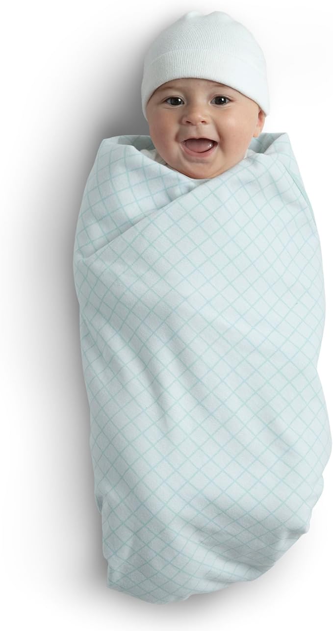 Delta Children 100% Organic Jersey Cotton Baby Receiving Blankets for Girls and Boys – 30x40 Inches - GOTS Certified (Pack of 2), Sea Life