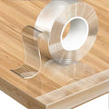 Baby Proofing Edge Protector for Kid Clear Edge Protector Strip Safety Corner Guards Child Proof Corner Bumper for Furniture 1.2" x 9.84' (thk: 2mm)