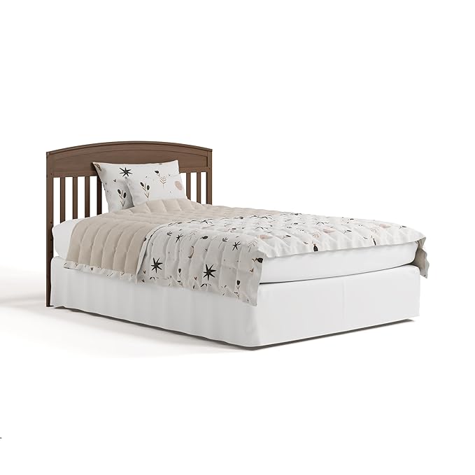Graco Benton 5-in-1 Convertible Crib with Drawer (Hazelnut) – GREENGUARD Gold Certified, Converts from Baby Crib to Toddler Bed, Daybed and Full-Size Bed, Full-Size Nursery Storage Drawer