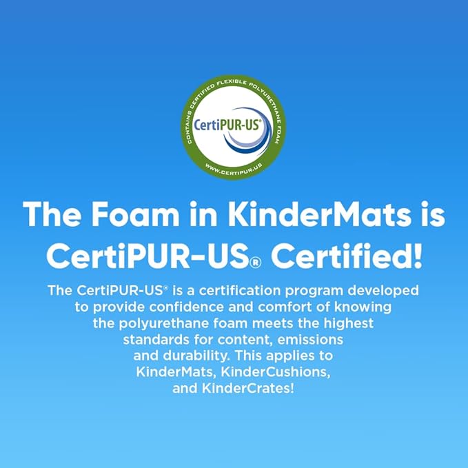 Toddler KinderMat Rest Mat with Pillow, 3/4 Inch Thickness, 8-mil Vinyl