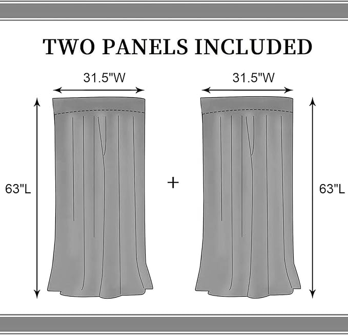 Kids Safari Animals Curtains, Cartoon Giraffe Elephant Monkey Woodland Jungle Tropical Leaf Pink Window Curtains for Boys Girls Baby Living Room Bedroom Nursery Classroom 2 Panels, 63"x63" Inch