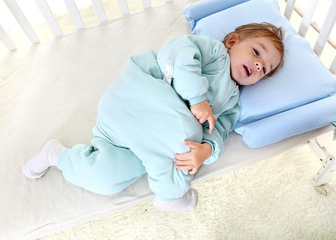 RESTCLOUD Baby Sleep Bag with Feet Winter, Wearable Blanket with Legs, Sack for Toddler Thicken 2.5 TOG (Pink, 2T-4T Year)