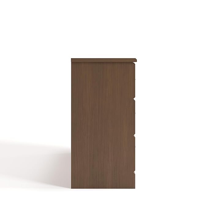 Stork Craft Brookside 6-Drawer Dresser (Hazelnut) – GREENGUARD Gold Certified, Wood Dresser for Bedroom, Kids & Nursery Storage Chest, Safety Interlocking Drawers, Pre-Installed Tracks, Kids Chest