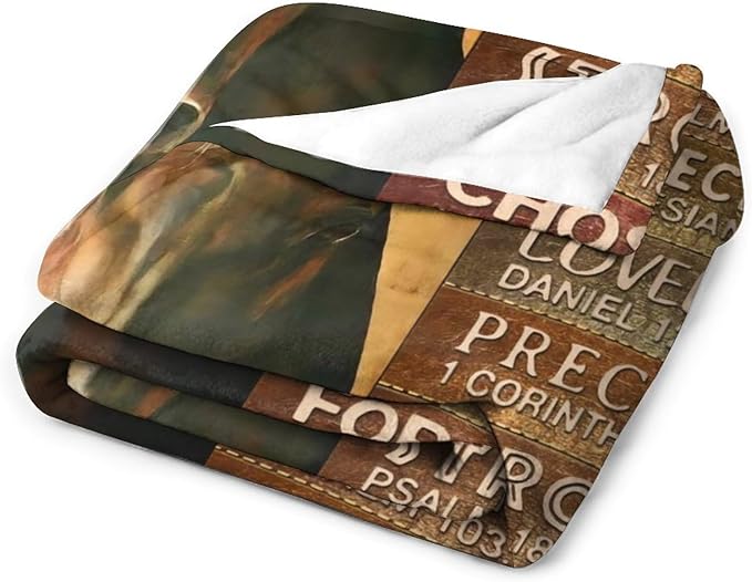 Horse Gifts: Soft Warm Cozy Fleece Blanket for Kids & Adults - 40"x50"