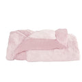 Little Giraffe Baby Blanket - Luxe Soft Blanket with Satin Trim - Baby Stroller Blanket - Newborn Baby Essentials & Baby Gifts - 29x35" - Pink