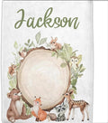 OLIVE OLIVIA Custom Baby Blanket,Personalized Blankets for Kids with Names,Customized Blankets with Name for Boy