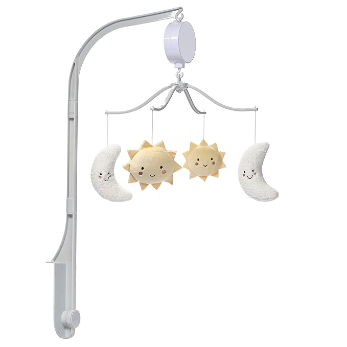 Bedtime Originals Little Star Celestial Musical Baby Crib Mobile Soother Toy