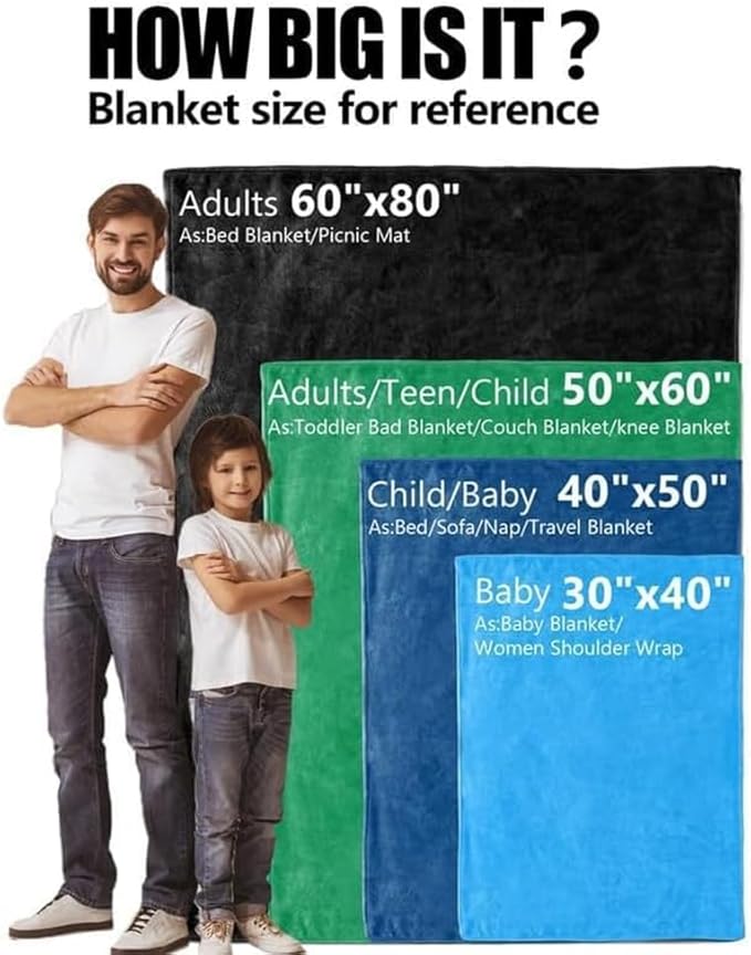Dr.TOUGH Personalized Blankets with Name Customized Baby Blankets for Girls Boys Adults Monogrammed Blankets and Throws Christmas Birthday Mothers Fathers Valentines Day Gift (Light Green,60''×80'')
