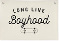Boys Room Nursery Decor，Long Live Boyhood Skateboard Wall Decor Hanging Flag Nursery Toddler Kids Room Decoration,Gifts for Teens, Minimalist Wall Decor, Vintage Sports Nursery Decor boyroom banner