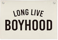 Boy Room Decor,Long Live Boyhood Canvas Banner Nursery Playroom Wall Decor for Boys Bedroom Toddler Decorations Teen Boy Room Decor,Playroom Decor Wall Hanging Flag Canvas Banner 30x20 Inch