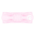 Creative Knitwear Michigan State Spartans Infant Girls Pink Solid Hair Knot Headband Embroidered Logo - Size Newborn - 4T