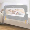Bed Rail for Toddlers,Swing Down Kids Bed Rails Guard for Twin,Full,Queen,King,Bunk Size Bed,Extral Tall Child Bed Rail Guard with Reinforced Anchor Safety System(Grey, 32inch,1 Side)