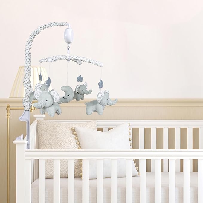 Crib Mobile Toy - Wind-Up Cradle, High Contrast Mobiles with Adorable Animal Figures for Visual Engagement | Nursery Decor for Boys, Girls, Soothing Playtime, Early Sensory Development Moments