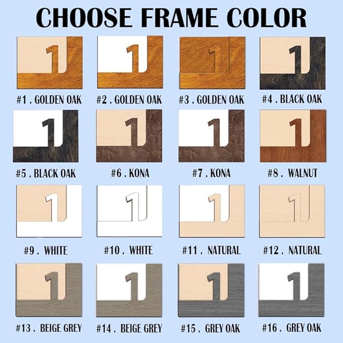 My First Year Picture Frame – One Year of Baby Photo Board with 12 Months Pictures, Wooden First Year Frame for Newborn Milestone Memories, Wall Art Nursery Décor