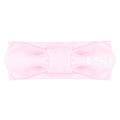 Creative Knitwear LSU Tigers Infant Girls Pink Solid Hair Knot Headband Embroidered Logo - Size Newborn - 4T