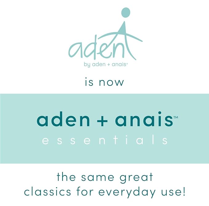 aden + anais Essentials Dream Blanket, Muslin Baby Blankets for Girls & Boys, Ideal Lightweight Newborn Nursery & Crib Blanket, Unisex Toddler & Infant Bedding, Shower & Registry Gift, Swans