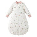 Duomiaomiao 3.5 TOG Baby Sleep Sack 100% Cotton Winter Long Sleeve Baby Wearable Blanket, Super Warm Quilted Comfy Toddler Sleeping Sack