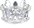 Infant Baby Girl Boy Crown Photo Shoots Headband for Newborn Crystal Princess Party Headwear Photography Props