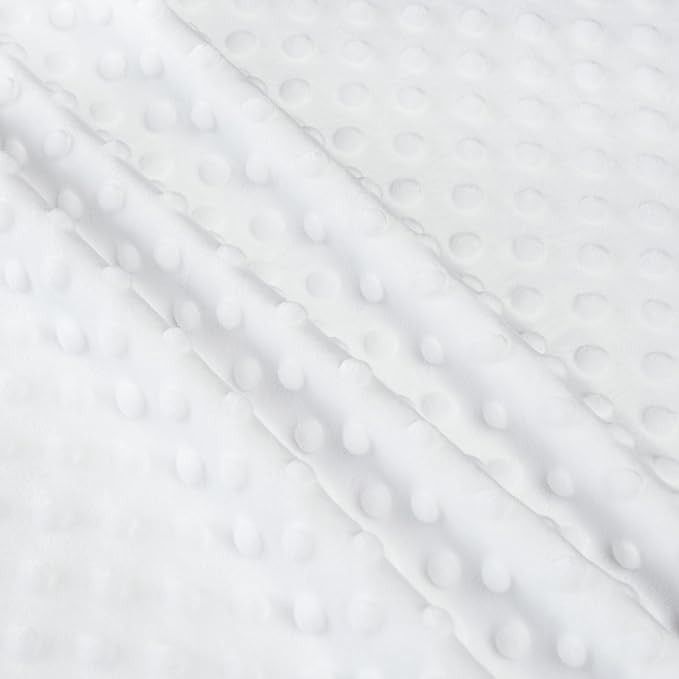 david's kids Micro Fleece Minky Baby Blanket for Boys Girls with Double Layer and Soothing Raised Dots, Breathable and Soft Lightweight Receiving Blanket for Newborns, 30x40 Inches, Animals