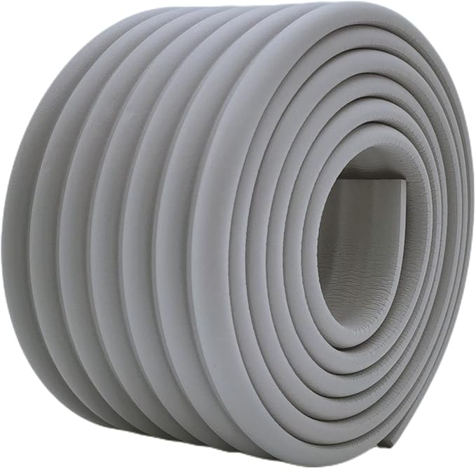 M2cbridge Multifunctional Edge and Corner Guard Coverage Baby Safety Bumper DIY 6.5 Ft (Grey)