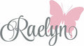 Butterfly Name Wall Decal - Custom Name Butterfly Decal - Girls Name Decal - Personalized Name Butterfly Wall Decal Nursery Decal - Girls Room Decal