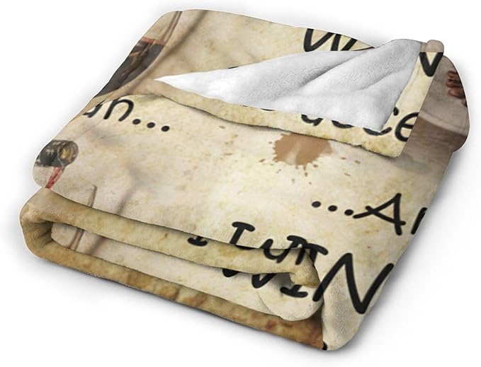 Vintage Coffee Blanket for Girls Boys Drink Wine Throw Blankets Soft Cozy Warm Fuzzy Fleece Lord Bedding Flannel Throws Stuff Gifts for Coffee Lovers Kids Men Women Bedroom Decor 80"x60"
