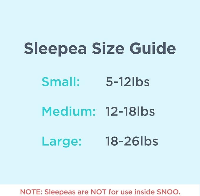 Happiest Baby SNOO Sleep Sack - 100% Organic Cotton Baby Swaddle Blanket - Doctor Designed Promotes Healthy Hip Development (Ivory Watermelons, Medium)