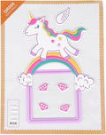Luminous Unicorn Wall Sticker Creative Rainbow Switch Decal for Bedroom Playroom Home Decoration