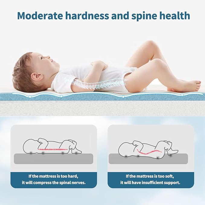 Baby Bassinet Mattress Topper, 30" x 15" x 2" Dual Sided Gel Memory Foam Mattress with Breathable Removable Soft Cover Fit for Most Moses Basket and Dream On Me Lacy Bassinet