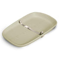 Baby Changing Pad, Soft, Lightweight and Portable, Waterproof and Easy to Clean, Large EVA Cushion for Comfort with Height Scale and Anti Slip Bottom (Oliver Green with Scale)
