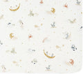 Pehr Crib Sheet, Zodiac | Breathable Brushed Organic Cotton for Soft Sleep | Snug Fit | Reusable Fabric Bag Packaging | Standard Crib Mattresses up to 52”L x 28”W x 8”H