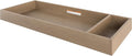 Child Craft Universal Changing Table Topper, Convert Dresser into a Changing Table Surface, Securely Attaches, Non-Toxic, Baby Safe Finish (Nutmeg)