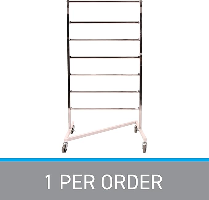 SSWBasics Z-Truck Clothing Hanger Storage System - Efficiently Organize Dress Hangers, Skirt, and Pant Hangers - 30" W x 22" D x 60½"H - Ideal for Retail, Resale, and Thrift Stores