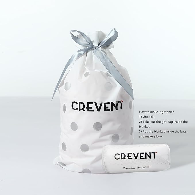 CREVENT 2Pcs 30''X40'' Cute Cozy Fluffy Warm Baby Blankets for Infants Toddlers' Bedding Crib Cot Stroller - Grey Cloud + Wave Pink