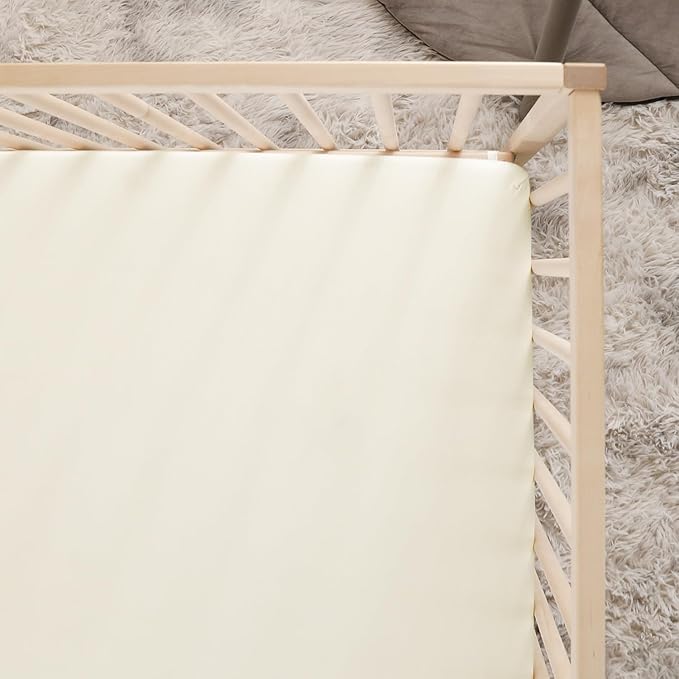 GRSSDER Mini Crib Sheets Fitted, Pack and Play Sheets 3 Pack, Ultra Soft Stretchy Pack N Play Sheets, Universal Fit for Playard Mattress, Jersey Crib Sheets Neutral for Boys and Girls, Cream/Beige