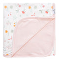 Copper Pearl Three-Layer Baby Blanket: Soft Baby Quilts for Boys and Girls | Breathable, Cozy, Toddler Blanket | Baby Quilt for Newborns | 46x46 Premium Polyester/Rayon | Mabel
