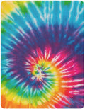 Tie Dye Rainbow Crib Sheets Soft Breathable Fitted Baby Playard Sheets Mattress Cover for Girl Boys, 39" x 27" x 5"