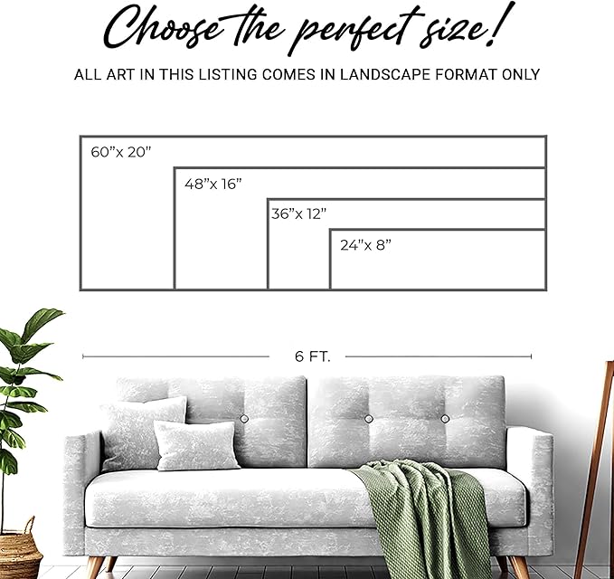 TAILORED CANVASES - No Wake Zone Sign, Charming Wall Decor for lakehouse and house, 'Shh No Wake Zone' Sign, Rustic Above Bed Decor, Lake House, Ideal Gift for Any Space 16x48
