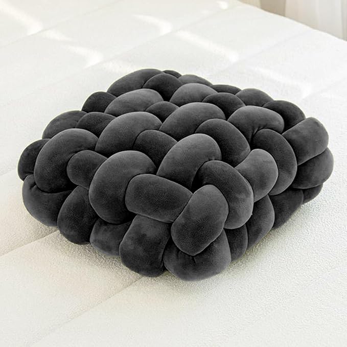 Velvet Chunky Yarn Bulky Giant Arm Knitting Y arn, Super Soft Jumbo Tube Weight, Fluffy DIY Crochet Hand Making Washable for Blanket, Pet Bed, Rugs Pillow(2.2lb-Black)