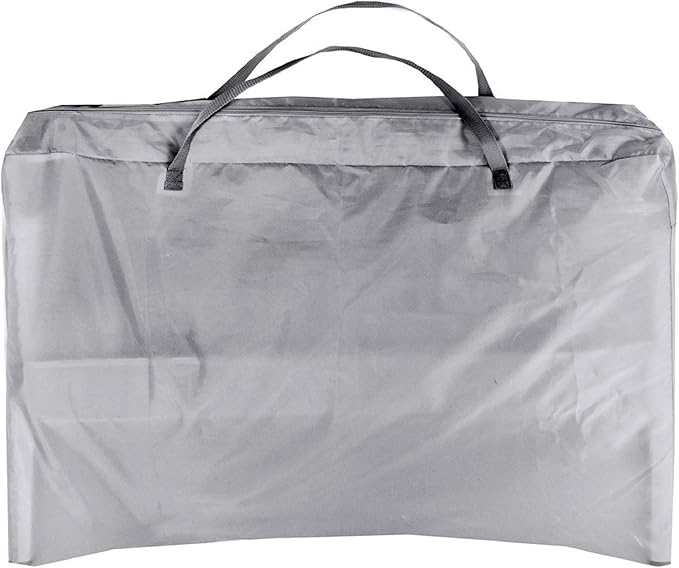 Venice Child California Dreaming Bedside Crib Bassinet w/Travel Case, Bamboo Bassinet Sheet, Removable Bamboo Compressed Cotton Mattress, Height Adjustable, Easy Clean (White)