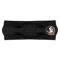Creative Knitwear Florida State Seminoles Infant Girls Black Solid Hair Knot Headband Embroidered Logo - Size Newborn - 4T