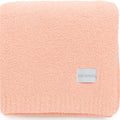 SARANONI Bamboni Baby Blanket | Luxury Plush Super Soft Blanket | Breathable Comfort Infant Baby Blankets for Boys & Girls | Peach, Mini - 15” x 20”