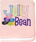 CafePress Jelly Bean Baby Blanket, Super Soft Newborn Swaddle