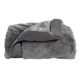 Little Giraffe Baby Blanket - Luxe Soft Blanket with Satin Trim - Baby Stroller Blanket - Newborn Baby Essentials & Baby Gifts - 29x35" - Charcoal