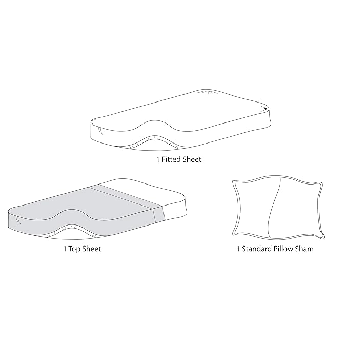 TL Care 100% Natural Cotton Jersey Knit 3-Piece Toddler Sheet Set, Celery, Soft Breathable, for Boys and Girls