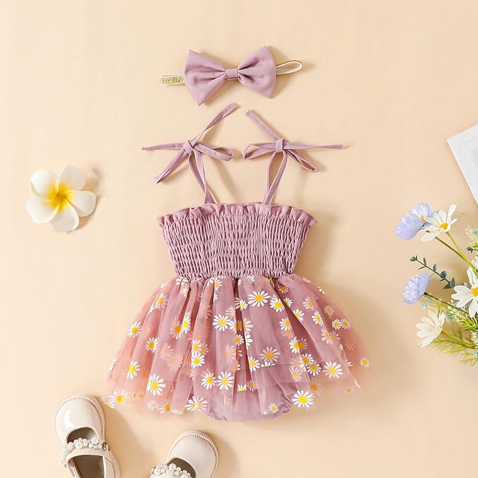 Meihuida Newborn Baby Girl Sleeveless Rompers Summer Clothes Cotton Bodysuit with Headband