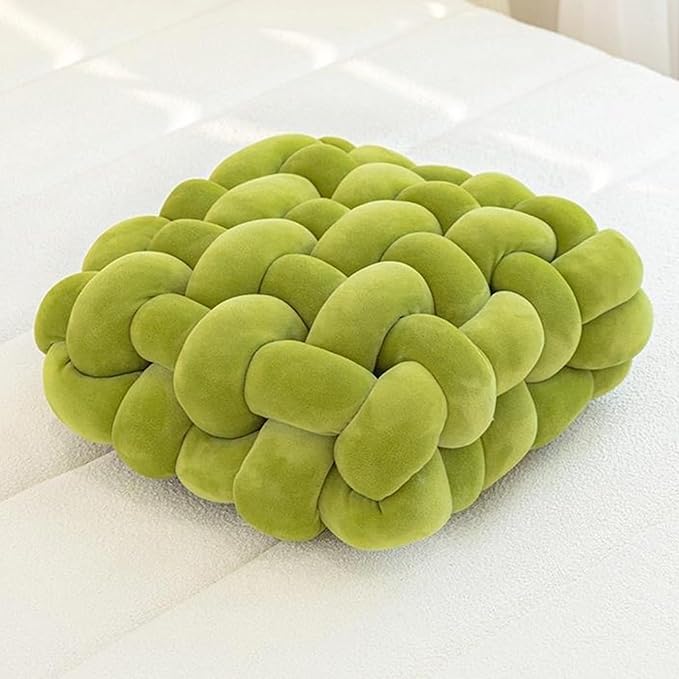 Velvet Chunky Yarn Bulky Giant Arm Knitting Ya rn, Super Soft Jumbo Tube Weight Y arn, Fluffy DIY Crochet Hand Making Washable Yar n for Blanket, Pet Bed, Rugs Pillow (2.2lb-Green)