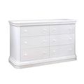 Sorelle Furniture Primo Classic 4-In-1 Convertible Crib, Wooden Baby Bed with Non-Toxic Finish, Converts to Toddler Bed, Daybed, and Full-Size Bed - White