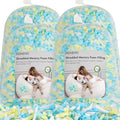 20lbs Shredded Memory Foam Bean Bag Filler, Soft and Convenient Bean Bag Filling Pillow Stuffing for Beanbag, Couch, Cushion, Stuffed Animals, Dog Bed, Arts Crafts